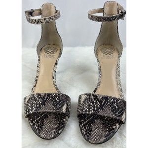 Vince Camuto Snake /Phyton Heels Size 7.5